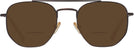 Aviator Brown Lamborghini 331S Bifocal Reading Sunglasses View #2