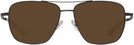 Aviator Brown Lamborghini 904S Progressive No Line Reading Sunglasses View #2