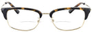 ClubMaster Dark Tortoise Tory Burch 1063 Bifocal View #2
