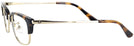 ClubMaster Dark Tortoise Tory Burch 1063 Bifocal View #3