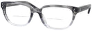 Rectangle Grey Tri Gradient Tory Burch 2104U Bifocal View #1