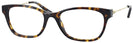 Square Dark Tortoise Tory Burch 2063L Progressive No-Lines View #1