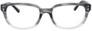 Rectangle Grey Tri Gradient Tory Burch 2104U Computer Style Progressive View #2