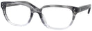 Rectangle Grey Tri Gradient Tory Burch 2104U Computer Style Progressive View #1