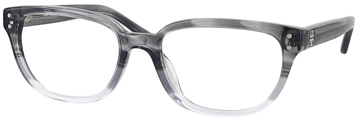 Rectangle Grey Tri Gradient Tory Burch 2104U Computer Style Progressive View #1