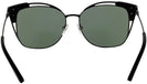 Square Matte Black Tory Burch 6049 Progressive No Line Reading Sunglasses View #4