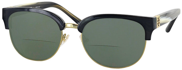 ClubMaster Black Olive Tory Burch 9047 Bifocal Reading Sunglasses View #1