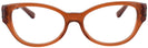 Cat Eye Milky Amber Tory Burch 2077 Single Vision Full Frame View #2