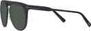 Aviator Matte Black Tumi 011 Progressive No Line Reading Sunglasses View #3