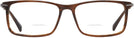 Rectangle Brown Tumi 019 Bifocal View #2