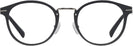 Round Matte Black Tumi 025 Single Vision Full Frame View #2