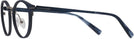 Round Matte Navy Tumi 025 Single Vision Full Frame View #3