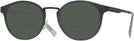 Round Matte Dark Grey Tumi 025 Bifocal Reading Sunglasses View #1