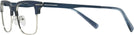 Rectangle Matte Navy Tumi 026 Single Vision Full Frame View #3