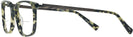 Rectangle Green Havana Tumi 519 Bifocal View #3