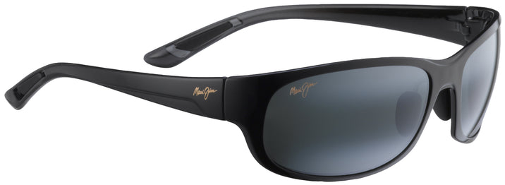 Rectangle Black / Grey Lens Maui Jim Twin Falls 417 View #1