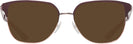 Square Rose Gold/Bordeaux Tory Burch 1066 Progressive No Line Reading Sunglasses View #2