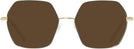 Oversized,Square Gold/olive Tory Burch 1072 Progressive No Line Reading Sunglasses View #2