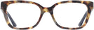 Square Porcini Tortoise Tory Burch 2084 Single Vision Full Frame View #2