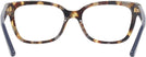 Square Porcini Tortoise Tory Burch 2084 Single Vision Full Frame View #4