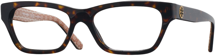 Cat Eye Dark Tortoise Tory Burch 2097 Petite Progressive No-Lines View #1