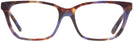 Rectangle Blue Pearl Tortoise Tory Burch 2107 Progressive No Line Bifocal View #2