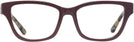Square Bordeaux Tory Burch 2112U Progressive No-Lines View #2