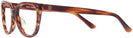 Square Amber Horn Tory Burch 2121U Single Vision Full Frame View #3