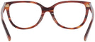 Square Amber Horn Tory Burch 2121U Single Vision Full Frame View #4