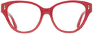 Cat Eye Tory Red Tory Burch 2122U Progressive No-Lines View #2