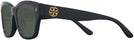 Rectangle Black Tory Burch 7167U Bifocal Reading Sunglasses View #3