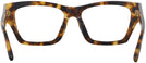 Rectangle Vintage Tortoise Tory Burch 7169U Single Vision Full Frame View #4