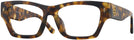 Rectangle Vintage Tortoise Tory Burch 7169U Single Vision Full Frame View #1