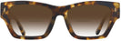 Rectangle,Cat Eye Vintage Tortoise Tory Burch 7169U w/ Gradient Bifocal Reading Sunglasses View #2