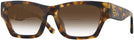 Rectangle,Cat Eye Vintage Tortoise Tory Burch 7169U w/ Gradient Bifocal Reading Sunglasses View #1