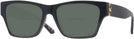 Square Black/grey Lens Tory Burch 7186U Bifocal Reading Sunglasses View #1