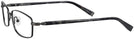 Rectangle Ant. Gunmetal Varvatos 150 Progressive No-Lines View #3