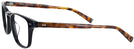 Square Black Varvatos 201 Single Vision Full Frame View #3