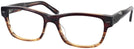 Square Red Wood Varvatos 361 Progressive No-Lines View #1