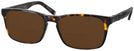 Rectangle Tortoise Varvatos 366 Bifocal Reading Sunglasses View #1