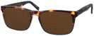 Rectangle Grey Varvatos 366 Bifocal Reading Sunglasses View #1
