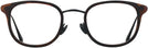 Rectangle Brown Varvatos 410 Single Vision Full Frame View #2