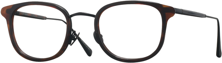 Rectangle Brown Varvatos 410 Single Vision Full Frame View #1