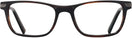 Rectangle Brown Varvatos 412 Progressive No-Lines View #2