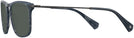 Square Blue/Horn Varvatos V420 Progressive No-Line Reading Sunglasses View #3