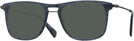 Square Blue/Horn Varvatos V420 Progressive No-Line Reading Sunglasses View #1