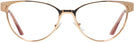 Cat Eye Rose Gold Versace 1277 Progressive No-Lines View #2