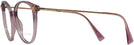 Square Transparent Violet Versace 3251B Bifocal w/ FREE NON-GLARE View #3