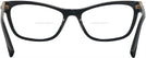 Cat Eye Black Versace 3272 Bifocal View #4