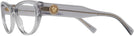 Cat Eye Transparent Grey Versace 3280B Progressive No-Lines View #3